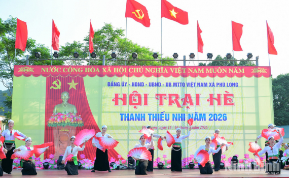 X&atilde; Ph&uacute; Long tổ chức Hội trại h&egrave; thanh, thiếu nhi năm 2026