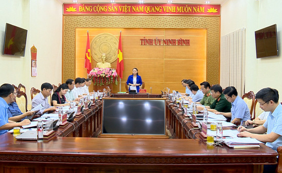 Hội nghị Ban Thường vụ Tỉnh ủy