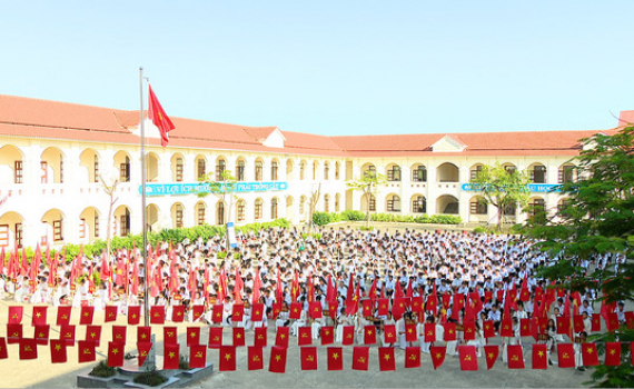 Ninh B&igrave;nh tưng bừng khai giảng năm học mới 2020 - 2021