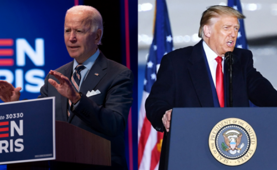 &Ocirc;ng Biden dẫn trước &ocirc;ng Trump 10 điểm trong 2 cuộc thăm d&ograve; dư luận