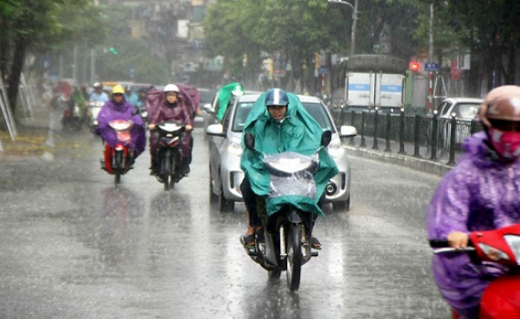 Thời tiết ng&agrave;y 19/9: B&atilde;o số 5 suy yếu, mưa tr&ecirc;n diện rộng ở nhiều nơi