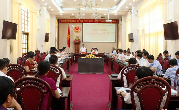 Tổ c&ocirc;ng t&aacute;c Thanh tra Ch&iacute;nh phủ l&agrave;m việc với UBND tỉnh Ninh B&igrave;nh
