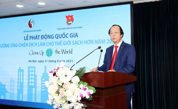 Ph&aacute;t động Chiến dịch L&agrave;m cho thế giới sạch hơn năm 2021