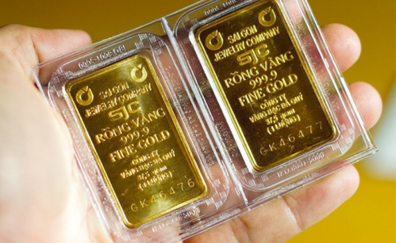Gi&aacute; v&agrave;ng trong nước v&agrave; thế giới c&ugrave;ng tăng 