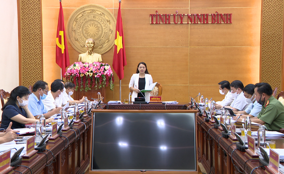 Hội nghị Ban Thường vụ Tỉnh ủy