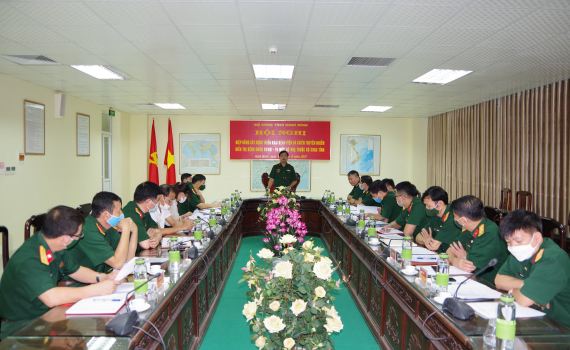 Hiệp đồng triển khai x&acirc;y dựng Bệnh viện d&atilde; chiến tại Ninh B&igrave;nh