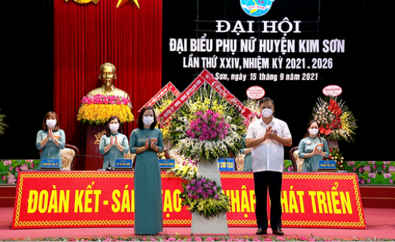 Đại hội đại biểu Phụ nữ huyện Kim Sơn lần thứ XXIV