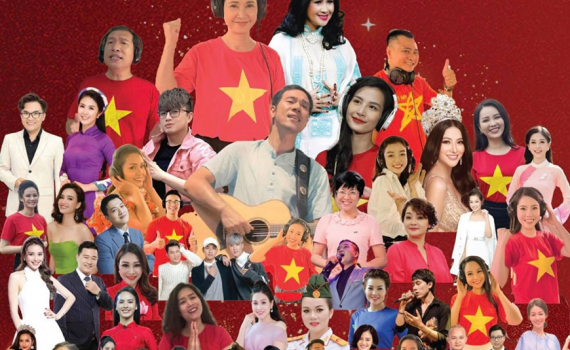 Nghệ thuật nh&acirc;n l&ecirc;n sức mạnh tinh thần Việt Nam trong thời đại dịch