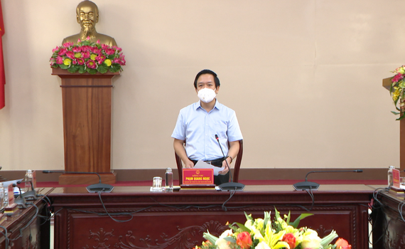Kết luận của đồng ch&iacute; Chủ tịch UBND tỉnh Ninh B&igrave;nh tại Hội nghị BCĐ ph&ograve;ng chống dịch Covid-19 tỉnh