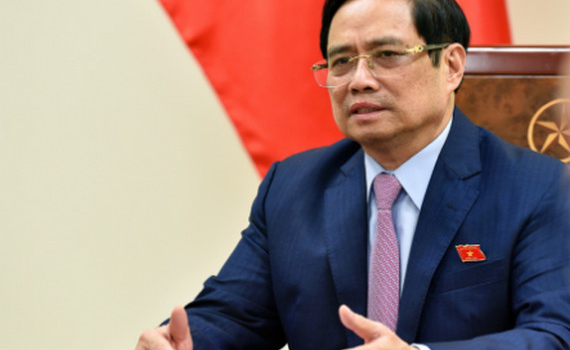 Thủ tướng Phạm Minh Ch&iacute;nh dự Hội nghị thượng đỉnh thương mại dịch vụ to&agrave;n cầu năm 2021