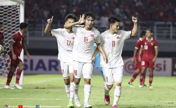 U20 Việt Nam gi&agrave;nh v&eacute; tham dự v&ograve;ng chung kết U20 ch&acirc;u &Aacute; 2023