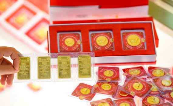 Gi&aacute; v&agrave;ng h&ocirc;m nay 28-9: Gi&aacute; v&agrave;ng trong nước &ldquo;đổ dốc&rdquo;