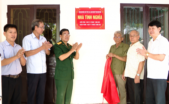 Kh&aacute;nh th&agrave;nh nh&agrave; t&igrave;nh nghĩa cho nạn nh&acirc;n chất độc da cam/dioxin tại x&atilde; Gia V&acirc;n