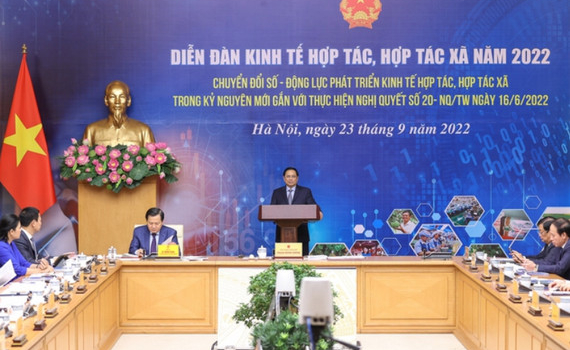 Thủ tướng: Đổi mới, s&aacute;ng tạo, đột ph&aacute; đối với m&ocirc; h&igrave;nh kinh tế tập thể