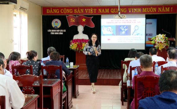 Li&ecirc;n minh HTX tỉnh bồi dưỡng, cập nhật kiến thức kinh tế tập thể, HTX năm 2022