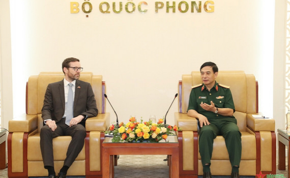 Tiếp tục ph&aacute;t huy hiệu quả hợp t&aacute;c quốc ph&ograve;ng Việt Nam-Anh