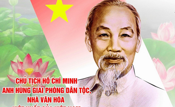 Hồ Ch&iacute; Minh, Anh h&ugrave;ng giải ph&oacute;ng d&acirc;n tộc v&agrave; Nh&agrave; văn ho&aacute; kiệt xuất của Việt Nam