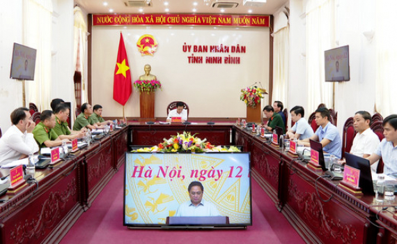 Hội nghị trực tuyến to&agrave;n quốc về c&ocirc;ng t&aacute;c ph&ograve;ng ch&aacute;y, chữa ch&aacute;y