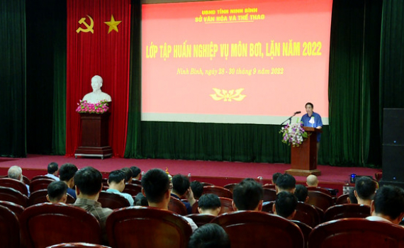 Lớp tập huấn nghiệp vụ m&ocirc;n Bơi, Lặn năm 2022