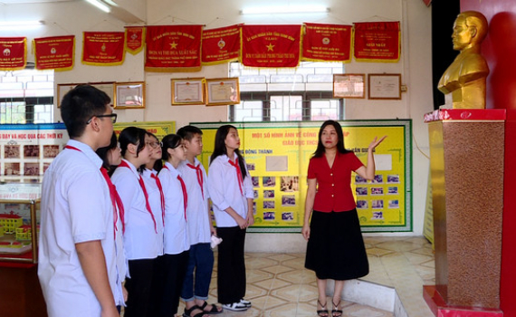 Ng&ocirc;i trường tự h&agrave;o mang t&ecirc;n Tổng B&iacute; thư L&ecirc; Hồng Phong