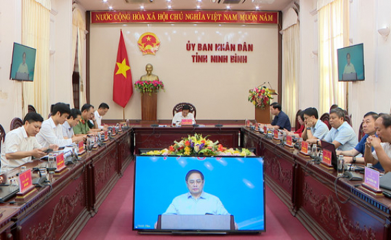 Hội nghị trực tuyến to&agrave;n quốc về đẩy mạnh giải ng&acirc;n vốn đầu tư c&ocirc;ng v&agrave; thực hiện c&aacute;c chương tr&igrave;nh mục ti&ecirc;u quốc gia