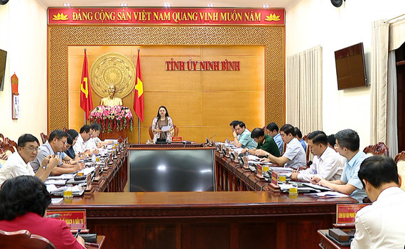 Hội nghị Ban Thường vụ Tỉnh ủy ng&agrave;y 8/9/2022