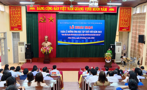 Khai mạc Tuần lễ hưởng ứng học tập suốt đời năm 2022