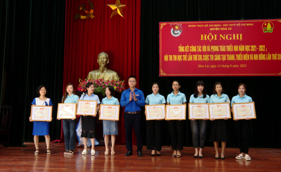 Hội đồng Đội huyện Hoa Lư tổng kết c&ocirc;ng t&aacute;c Đội v&agrave; phong tr&agrave;o thiếu nhi