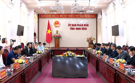 L&atilde;nh đạo tỉnh l&agrave;m việc với Đo&agrave;n c&ocirc;ng t&aacute;c Đại sứ qu&aacute;n Israel tại Việt Nam
