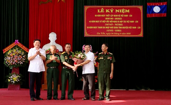 Kỷ niệm 60 năm ng&agrave;y thiết lập quan hệ Việt Nam - L&agrave;o