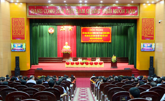 MTTQ Việt Nam huyện Gia Viễn đối thoại với c&aacute;n bộ l&agrave;m c&ocirc;ng t&aacute;c mặt trận cấp cơ sở