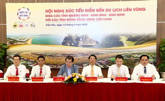 Hội nghị x&uacute;c tiến điểm đến du lịch li&ecirc;n v&ugrave;ng giữa Quảng Ninh - Ninh B&igrave;nh - B&igrave;nh Định với c&aacute;c tỉnh Đồng bằng s&ocirc;ng Cửu Long