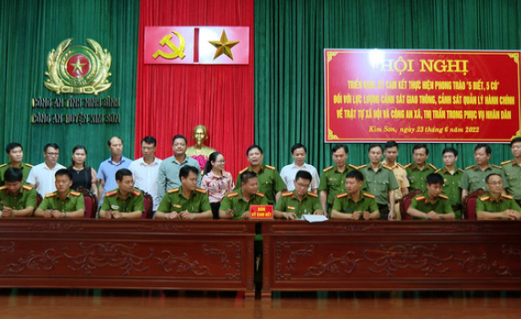 Hiệu quả phong tr&agrave;o &ldquo;5 biết, 5 c&oacute;&rdquo; của C&ocirc;ng an huyện Kim Sơn