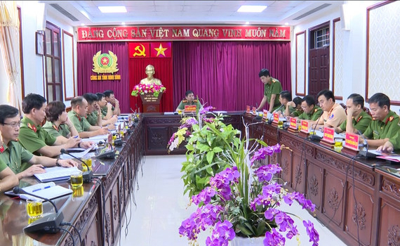 C&ocirc;ng an tỉnh triển khai phương &aacute;n đảm bảo ANTT Lễ kỷ niệm 50 năm C&ocirc;ng ước bảo vệ di sản văn h&oacute;a, thi&ecirc;n nhi&ecirc;n thế giới