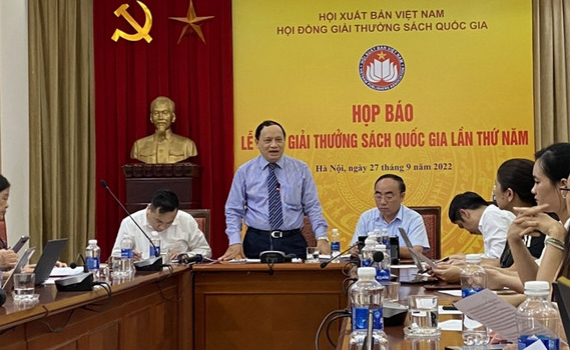 26 cuốn s&aacute;ch, bộ s&aacute;ch đoạt Giải thưởng S&aacute;ch Quốc gia lần thứ năm