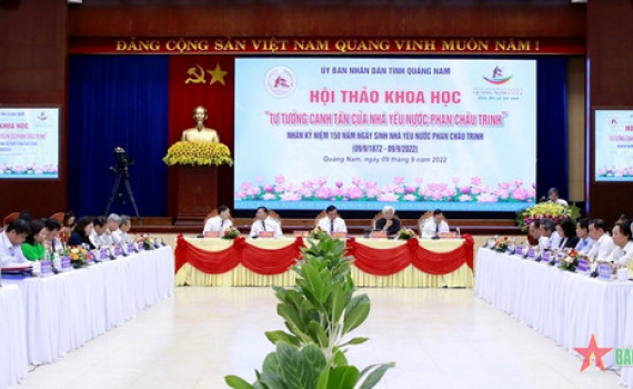 Hội thảo khoa học &ldquo;Tư tưởng canh t&acirc;n của nh&agrave; y&ecirc;u nước Phan Ch&acirc;u Trinh&rdquo;