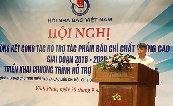 Động vi&ecirc;n kịp thời hoạt động s&aacute;ng tạo t&aacute;c phẩm báo chí chất lượng cao