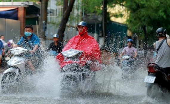 Thời tiết h&ocirc;m nay (14-9): Mưa to trải d&agrave;i từ miền Bắc đến Quảng B&igrave;nh
