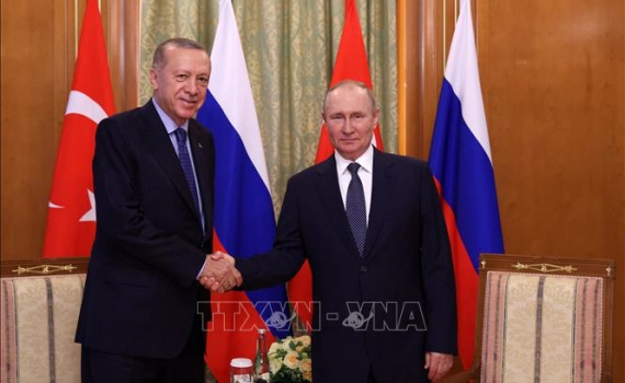 Tổng thống Nga Putin khẳng định sẵn s&agrave;ng thảo luận về thỏa thuận ngũ cốc Biển Đen