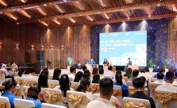 Tọa đ&agrave;m Thanh ni&ecirc;n khởi nghiệp v&agrave; n&ocirc;ng nghiệp sinh th&aacute;i tại Vườn Quốc gia C&uacute;c Phương