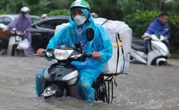 Thời tiết h&ocirc;m nay (29-9): Mưa lớn ở Bắc Bộ v&agrave; Bắc Trung Bộ