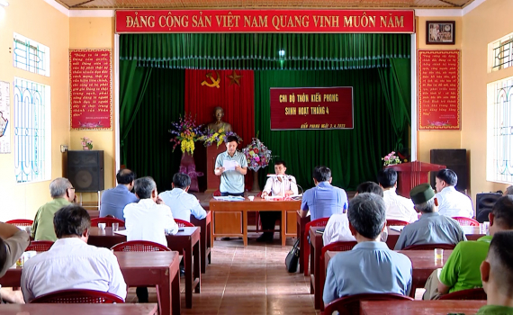 Nho Quan - Dấu ấn c&ocirc;ng t&aacute;c ph&aacute;t triển đảng vi&ecirc;n nửa nhiệm kỳ Đại hội