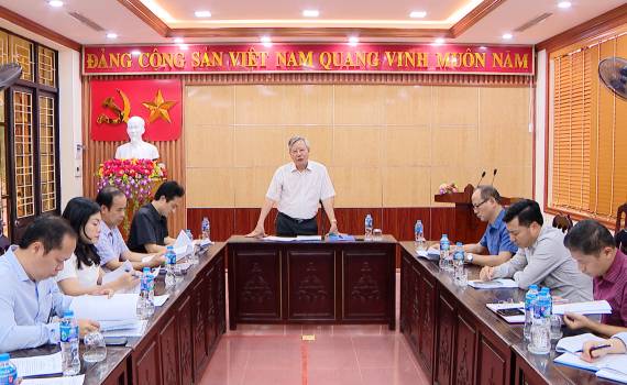 Hội nghị triển khai c&ocirc;ng t&aacute;c tổ chức Lễ trao giải Cuộc thi s&aacute;ng tạo thanh, thiếu ni&ecirc;n v&agrave; thi đồng tỉnh lần thứ XIV