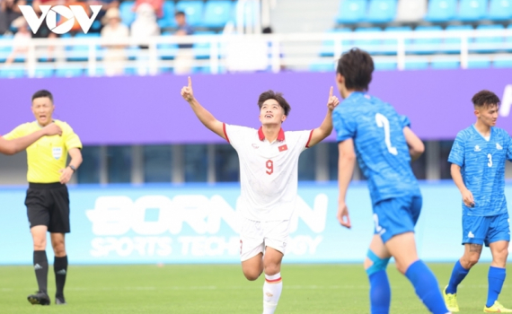 Olympic Việt Nam thắng Olympic M&ocirc;ng Cổ trận ra qu&acirc;n ASIAD 19