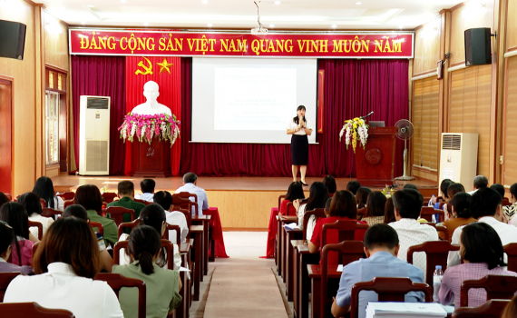 Văn ph&ograve;ng Tỉnh ủy tổ chức lớp Bồi dưỡng nghiệp vụ c&ocirc;ng t&aacute;c văn thư - lưu trữ năm 2023