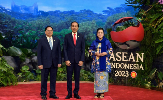 Thủ tướng Phạm Minh Ch&iacute;nh dự lễ khai mạc Hội nghị Cấp cao ASEAN 43