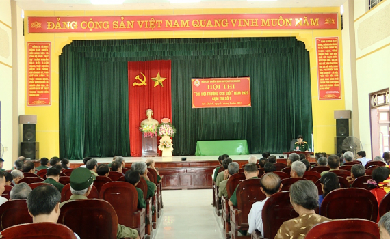 Hội thi Chi hội trưởng Cựu Chiến binh giỏi huyện Y&ecirc;n Kh&aacute;nh năm 2023