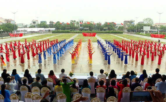 Hội LHPN tỉnh tổ chức Hội thi d&acirc;n vũ thể thao năm 2023