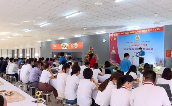 Ninh B&igrave;nh th&agrave;nh lập mới 135 c&ocirc;ng đo&agrave;n cơ sở