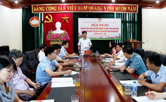 Gi&aacute;m s&aacute;t việc thực hiện tr&aacute;ch nhiệm, chương tr&igrave;nh h&agrave;nh động của đại biểu Quốc hội kh&oacute;a XV v&agrave; đại biểu HĐND tỉnh kh&oacute;a XV